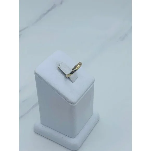 10k Solid Gold Ring band Girl 3 1/4 stackable